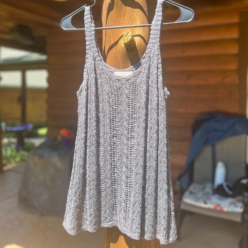 Sweater tank top!